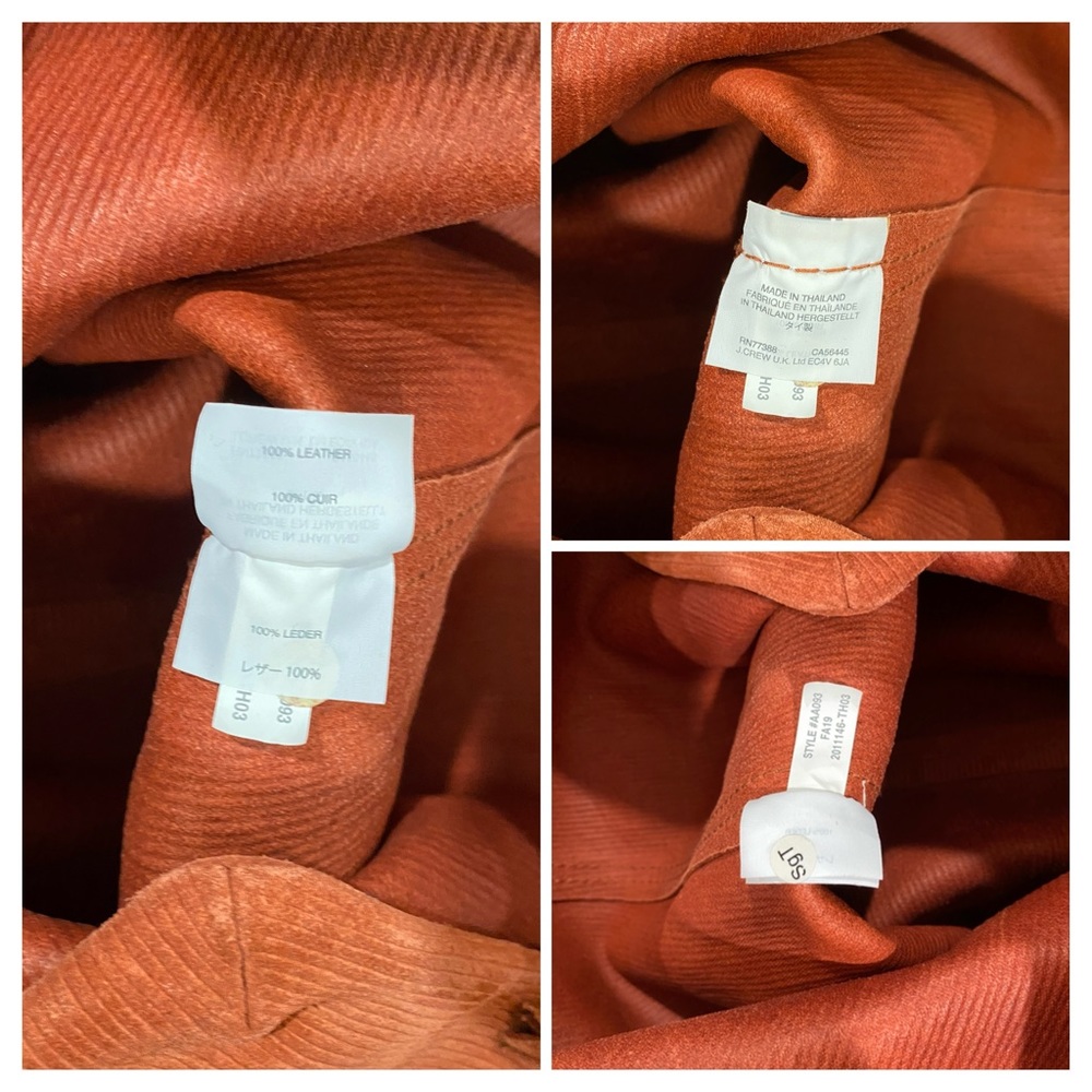 Madewell The Transport Tote RUSSET Corduroy Suede - Picture 9 of 16